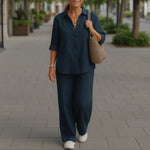 Clemence Two-Piece Set Clemence Two-Piece Set Louise Perrin Navy Blue 8 