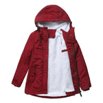 Camille Parka – Sherpa-Lined Coat Camille Parka – Sherpa-Lined Coat Louise Perrin Red 8 
