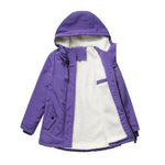 Camille Parka – Sherpa-Lined Coat Camille Parka – Sherpa-Lined Coat Louise Perrin Purple 8 