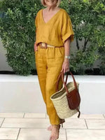 Camille Two-Piece Set Camille Two-Piece Set Louise Perrin Mustard 8 